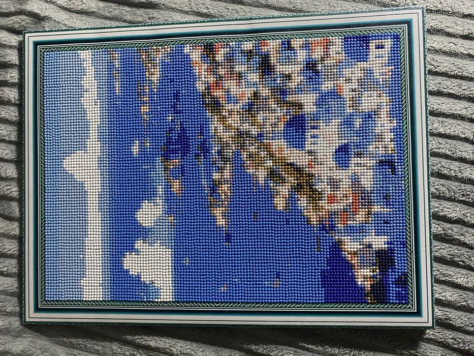 Алмазная мозаика 30×40 см — на подрамнике