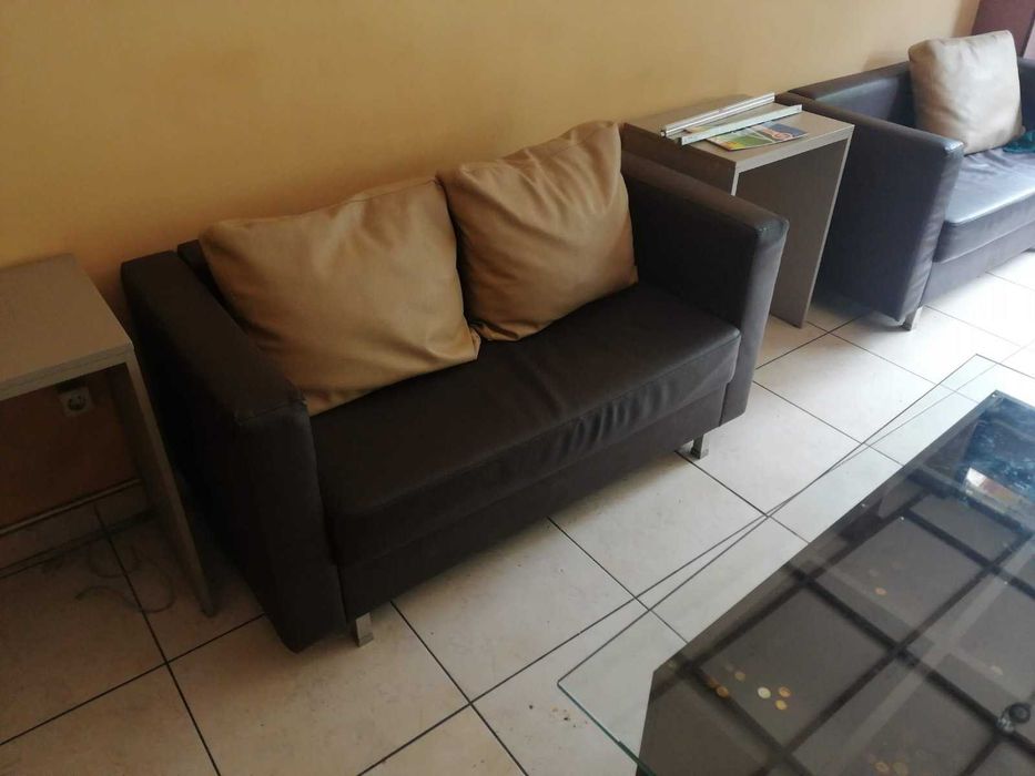 Комлект кожени дивани