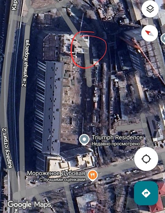 ЖК "Triumph Residence "  59 м2