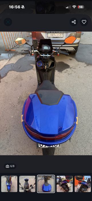 Продам скутер с пробегом