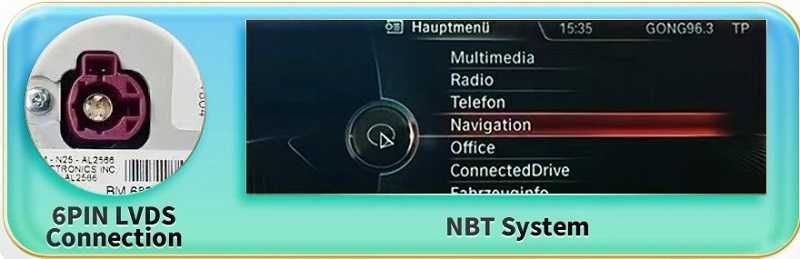 BMW 5-series F10/ F11 мултимедия GPS навигация