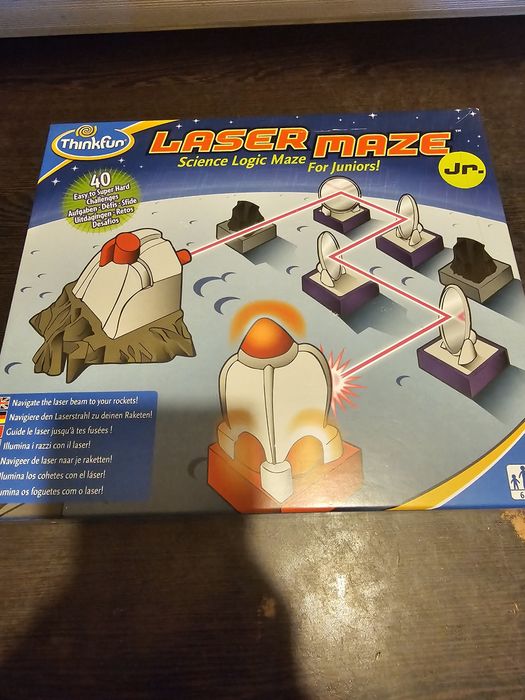 joc copii laser maze, science logic maze