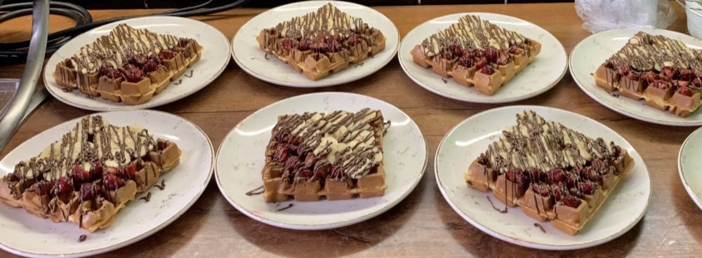 Готовое тесто для бельгийских вафель | 1 кг = 8–10 вафель | Ташкент