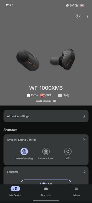 Căști Sony WF-1000XM3 – Baterii noi