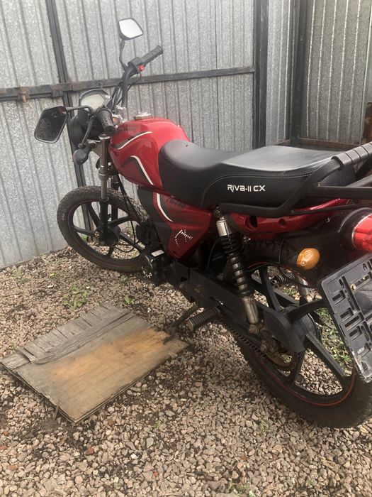 Альфа 110сс красного цвета