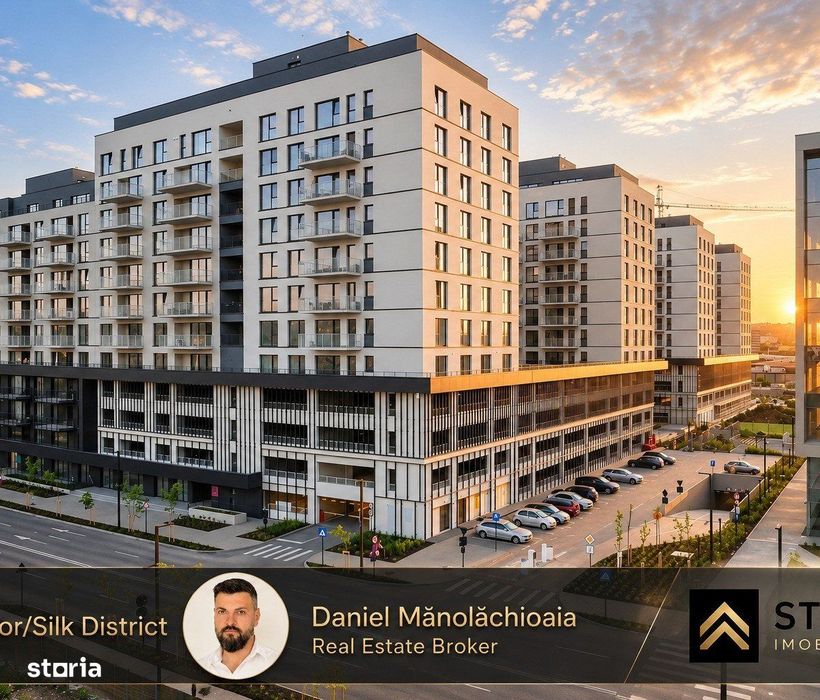 Apartament 3 camere Tudor Vladimirescu, bloc nou, Silk district