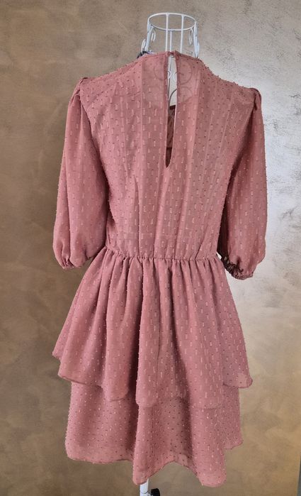 Рокля в цвят пудра "ZARA "