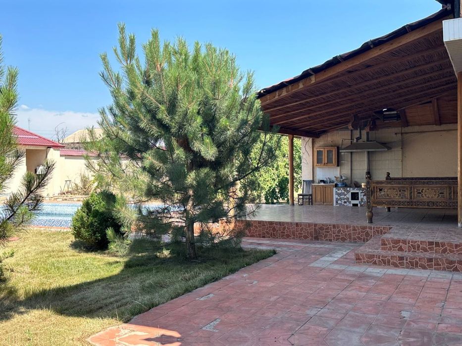 Сдаю свою дачу возле речки чирчик красивым видом на горы