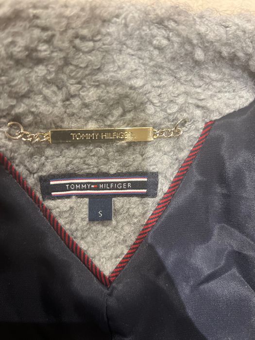 Палто с вълна Tommy Hilfiger S