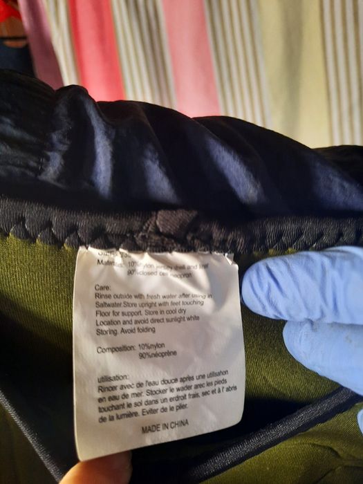 Neopren cu cizme de caucic 38/39