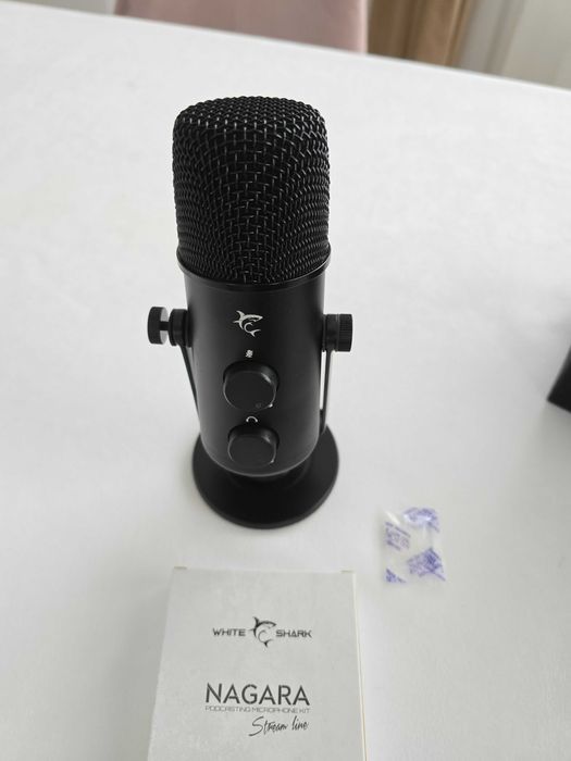 Microfon cardioid, White Shark, Nagara, condensator, omnidirectional