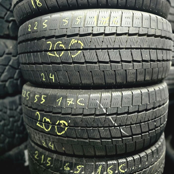 2x 225/55/17C M+S FALKEN 2024 Stare excelentă