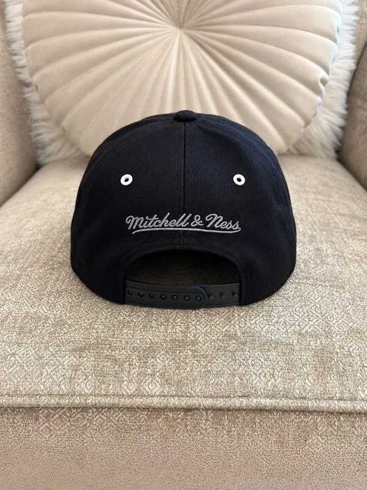 Șapcă Mitchell & Ness Brooklyn Nets NBA, 100% lână, snapback reglabilă