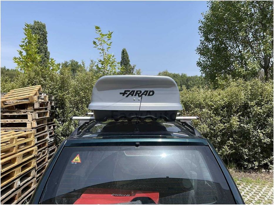 Багажник/Автобокс Farad Koral N19 Сив мат 400L под наем