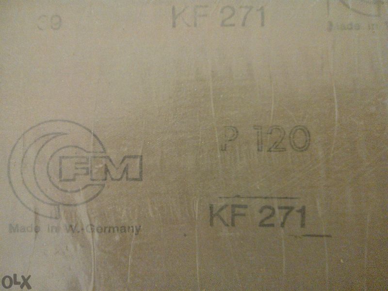 Шкурка за метал, 230x280 mm. .