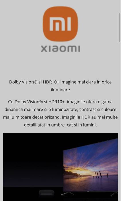 Mediaplayer Xiaomi MI TV Box S 2nd Gen , 4K Ultra HD, Negru