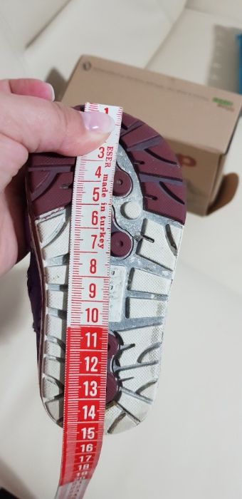 Ghete mov DDstep, piele, imblanite, marimea 20