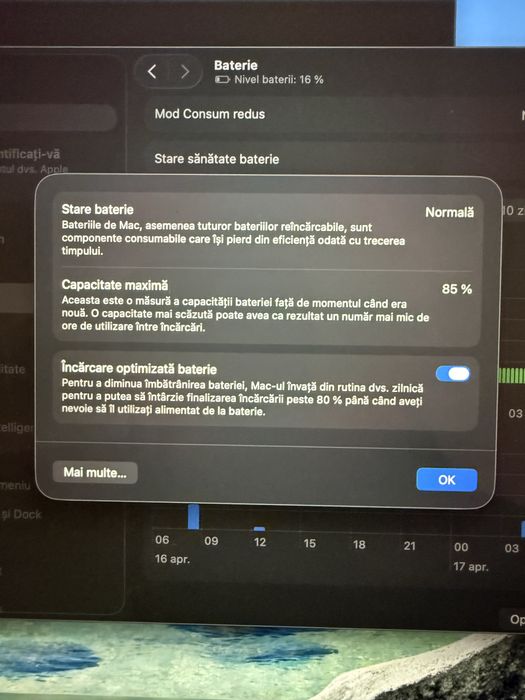 Macbook Air M1 stare foarte buna