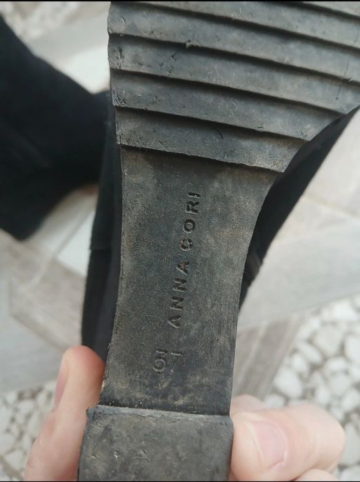 Ghetuțe dama piele intoarsa!Anna Cori!