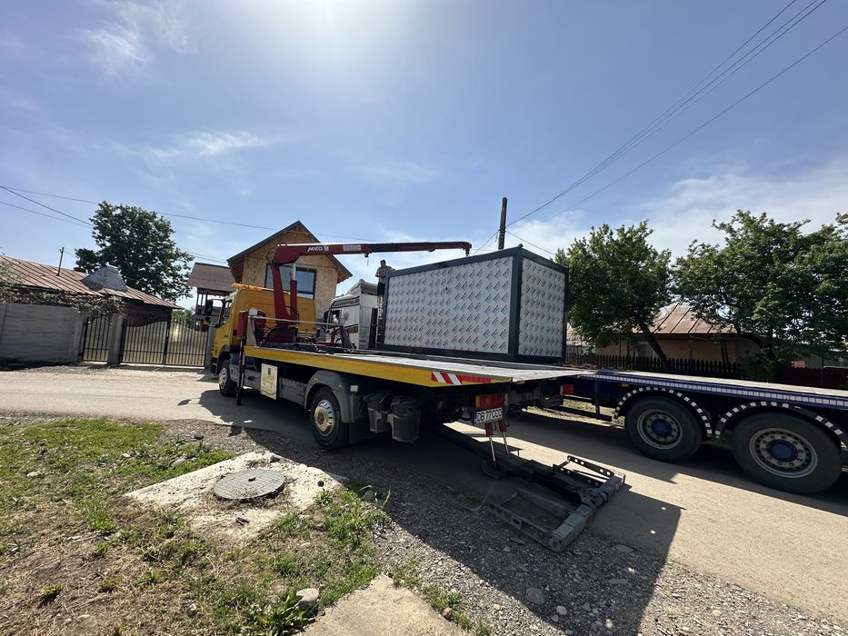 Montaj hale metalice ,transport containere,servicii macara