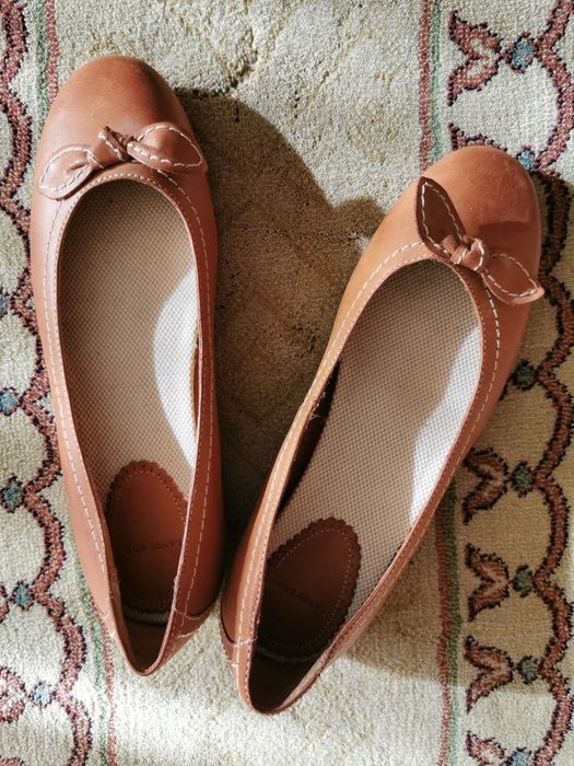 Балетки кожаные новые 37 р