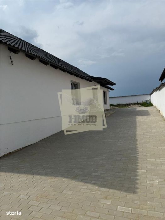 Casa individuala 4 camere 2 bai teren 500 mp la 8 km de Sibiu