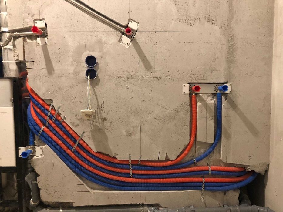 Изготовление штроб под разводку труб