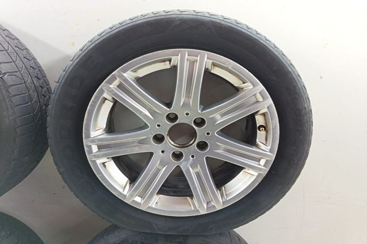 Set jante aliaj cu anvelope 2 sunt uzate 205/60 R16 M+S GoodRide A212