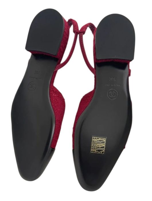 Chanel Tweed Slingback сандали