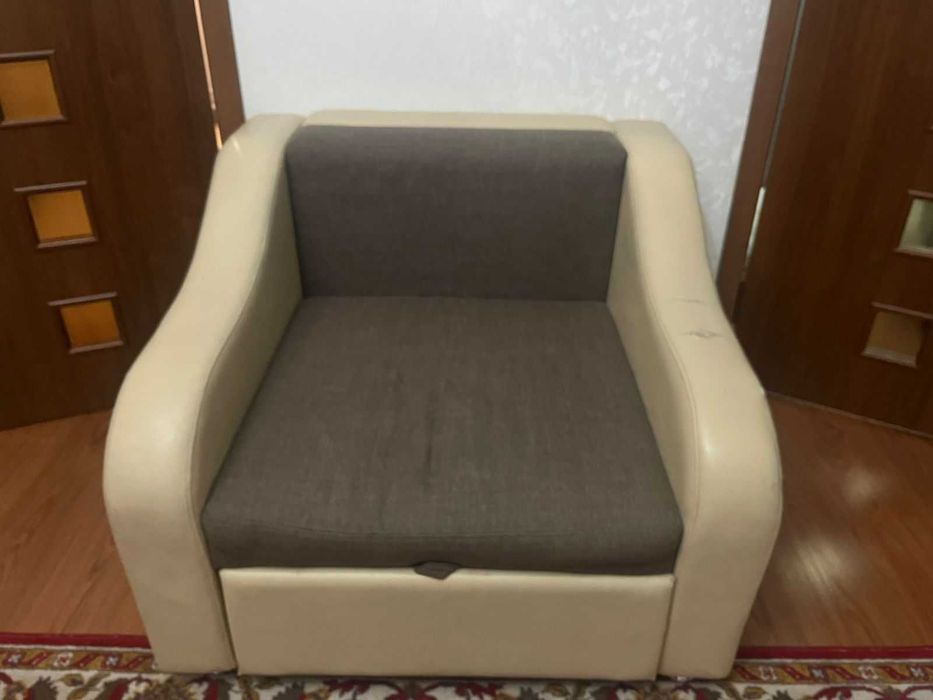 Комплект диван и кресло раскладные