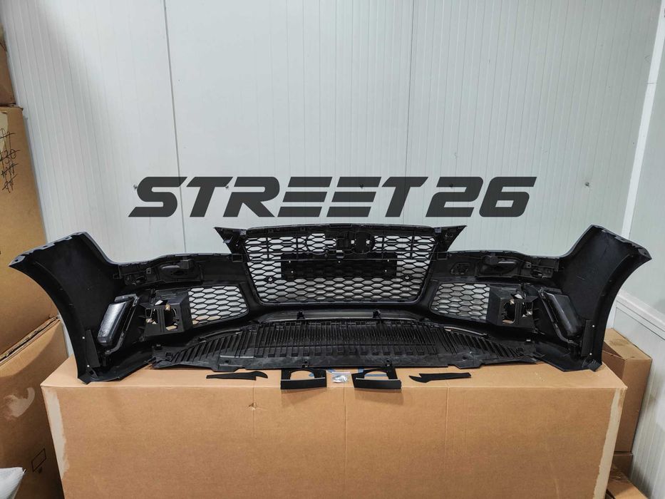 Bara fata RS Audi A7 4G (2010-2014) Cu grila RS7 negru lucios