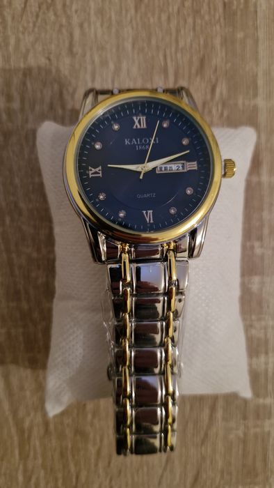 Ceas bărbătesc KALOXI – NOU, nepurtat – Design Elegant Two-Tone
