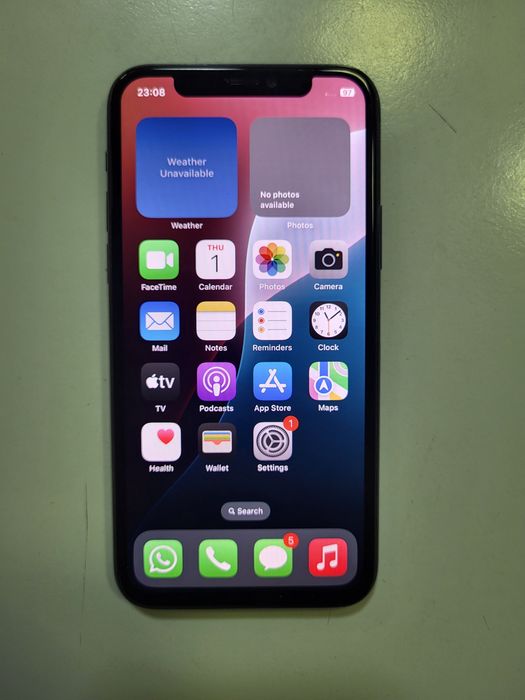 iPhone 11 Pro Green Impecabil ca Nou Poze Reale Husa Carbon