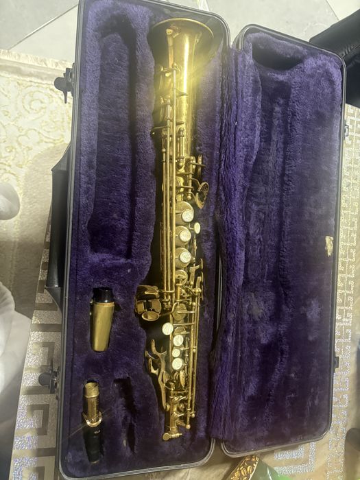 Saxofon sopran in stare de functionare