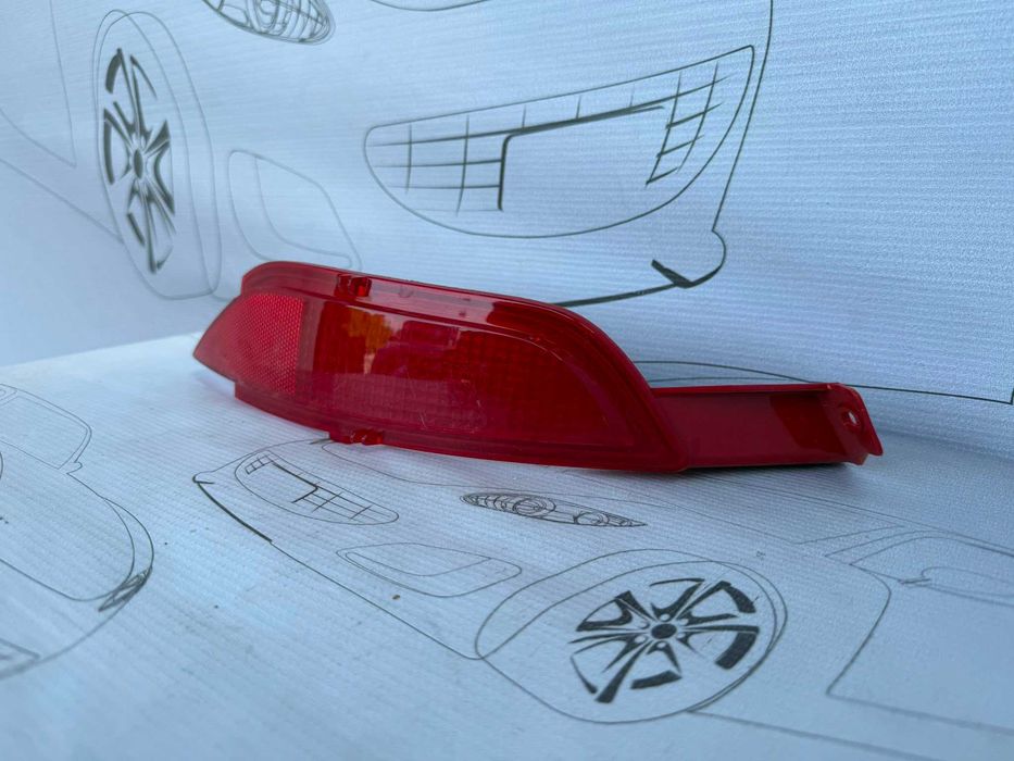 Set Lămpi Ceață Spate Stânga + Dreapta Ford Fiesta MK7 2012 / 2008-2017 / Cod OEM 8A61-17E847-AB (5C2)