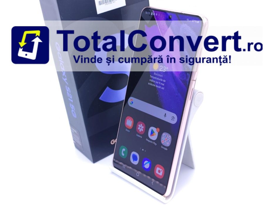 Samsung S21 5G 256GB Phantom Violet 8GB, Garantie 24 luni | #D92508