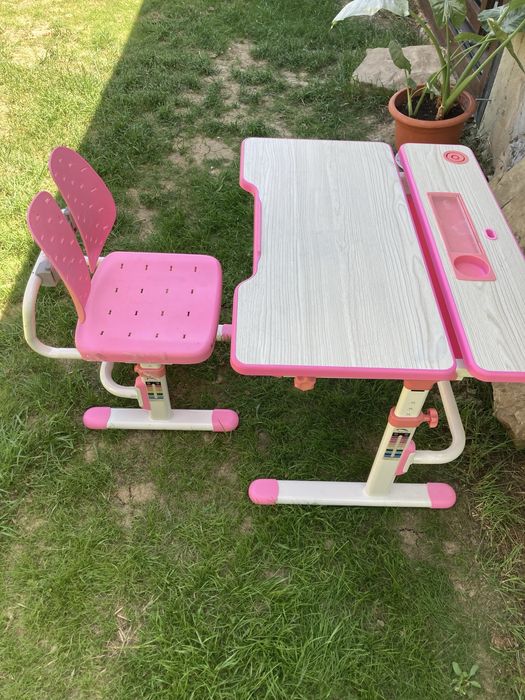 Birou si scaun copii ergonomic