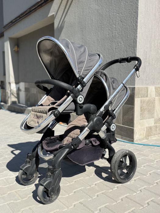 количка за близнаци iCandy Peach 5 – сиво