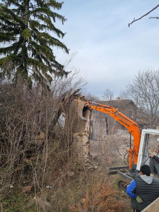 Услуги с мини багер