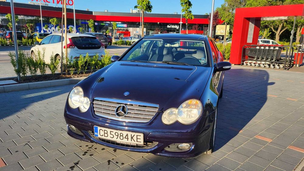 Mercedes-Benz C 200 W203 Sport Coupe, Sport edition, Кожа, Подгрев
