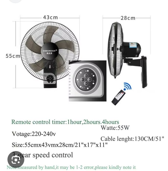 Devor Ventilyator (osma) Настенный вентилятор