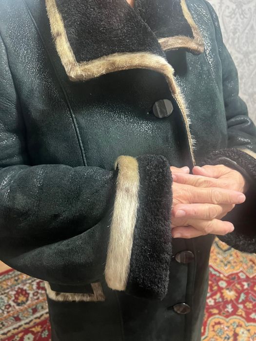 Дублёнка длинная