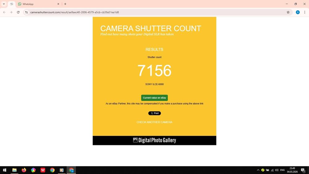 Sony a6000 (ILCE-6000)