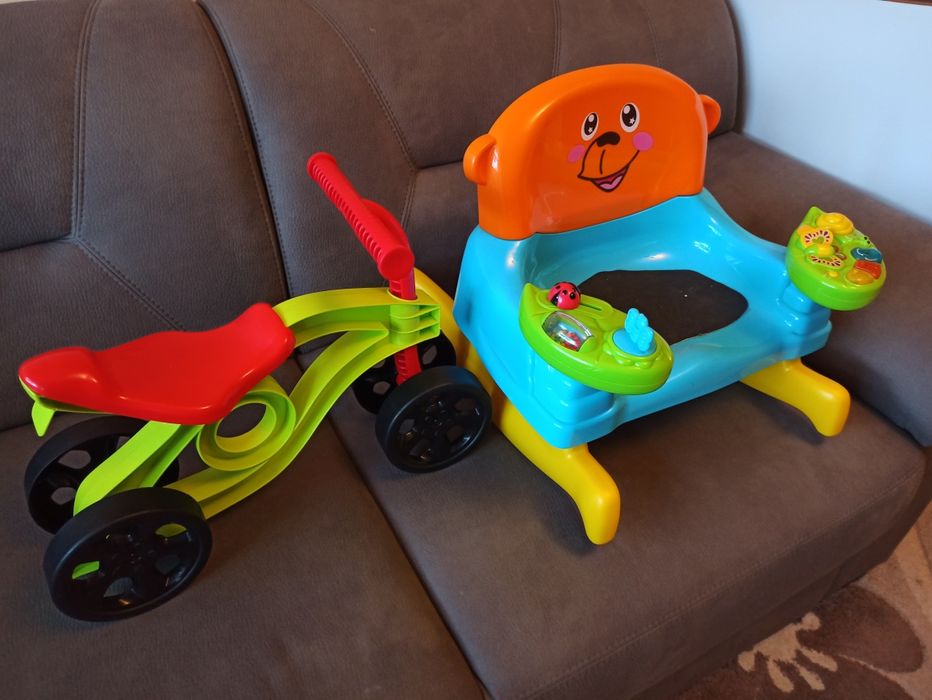 Образователно столче и колелце за бутане.