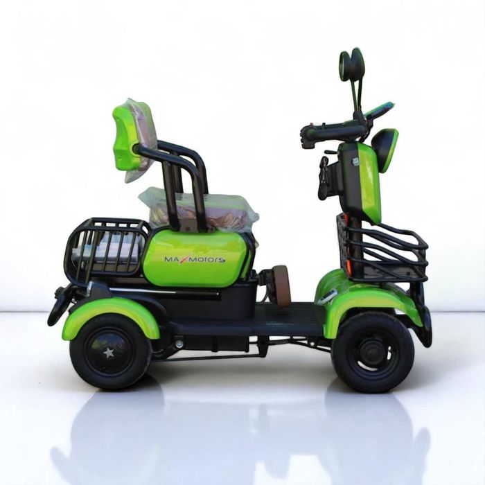Електрическа триместна четириколка MaxMotors Х4 1500W - Lime Green