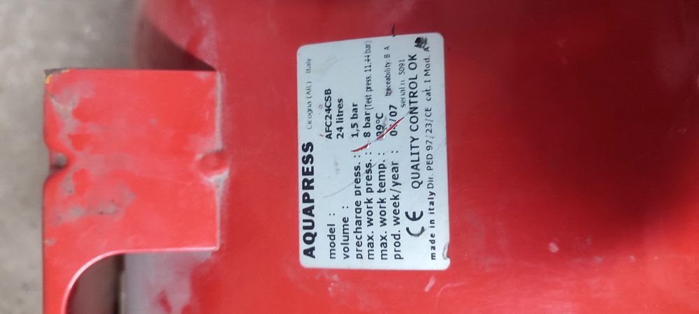 Vas expansiune 60 l și 20 l