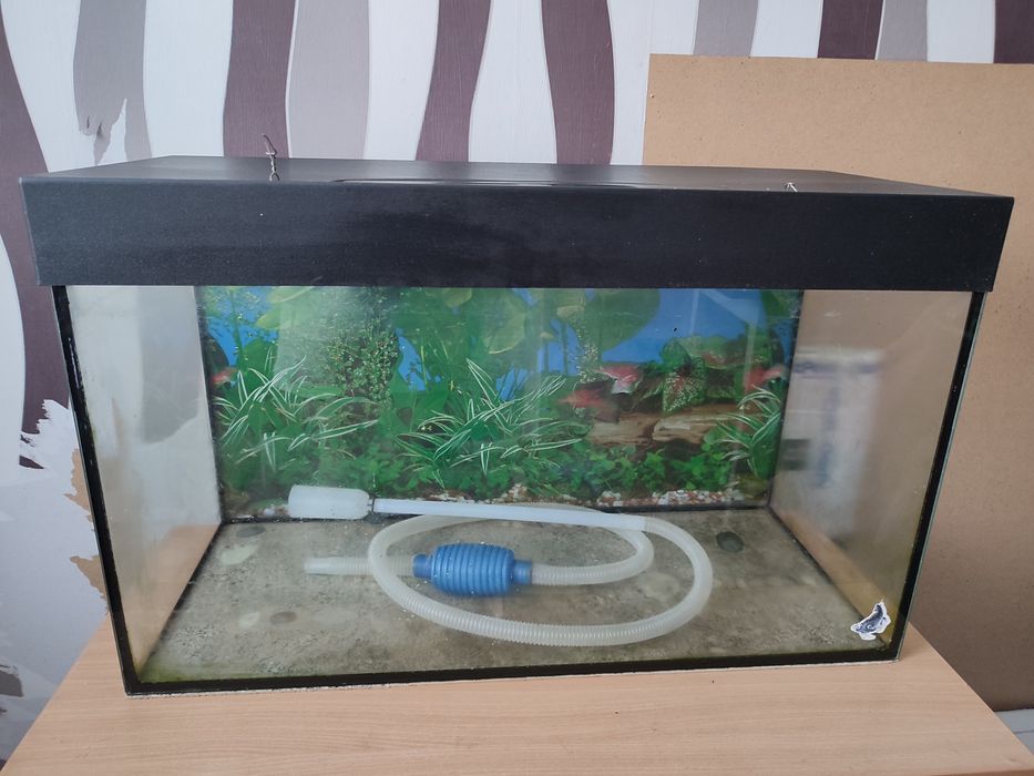 Аквариум с полкой