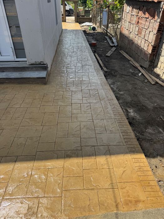 Щампован шлайфан бетон