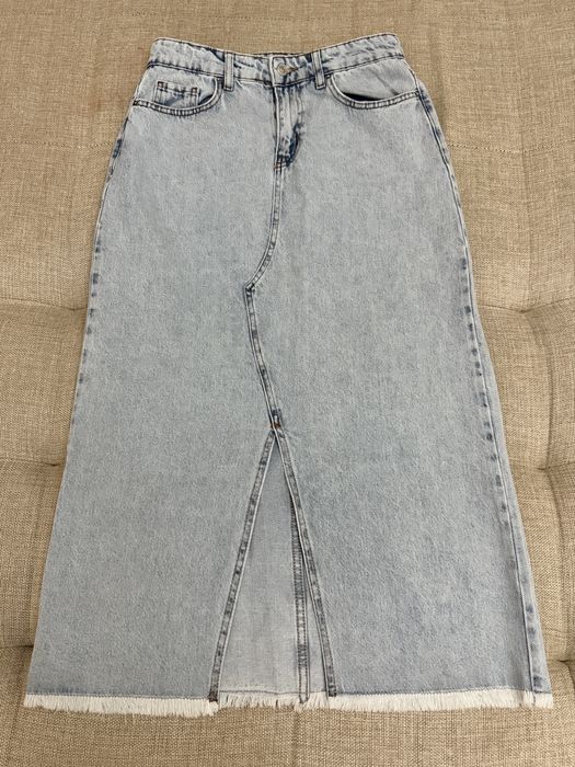 Джинсы юбка женская