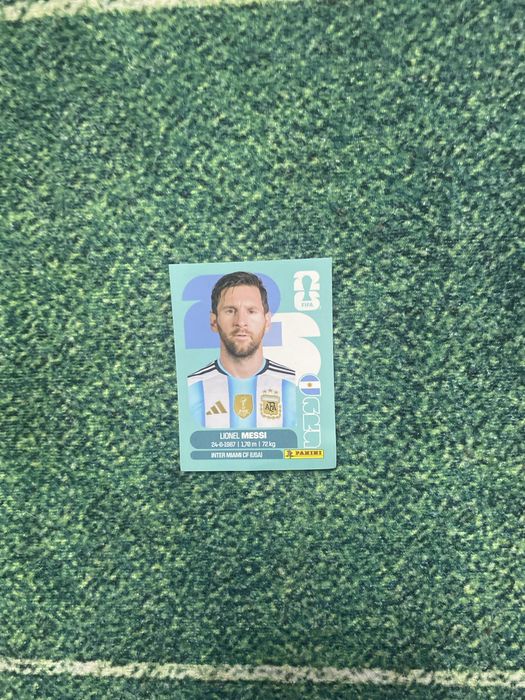 Vand sticker messi